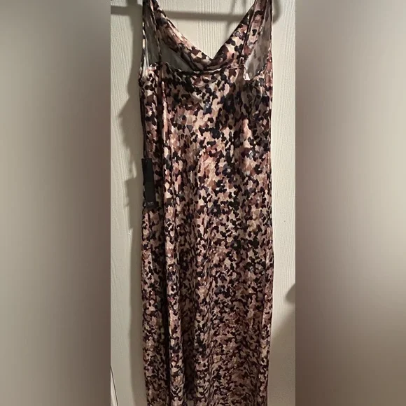 Nicole Miller Animal print Slip dress size M NWT - Picture 2 of 3